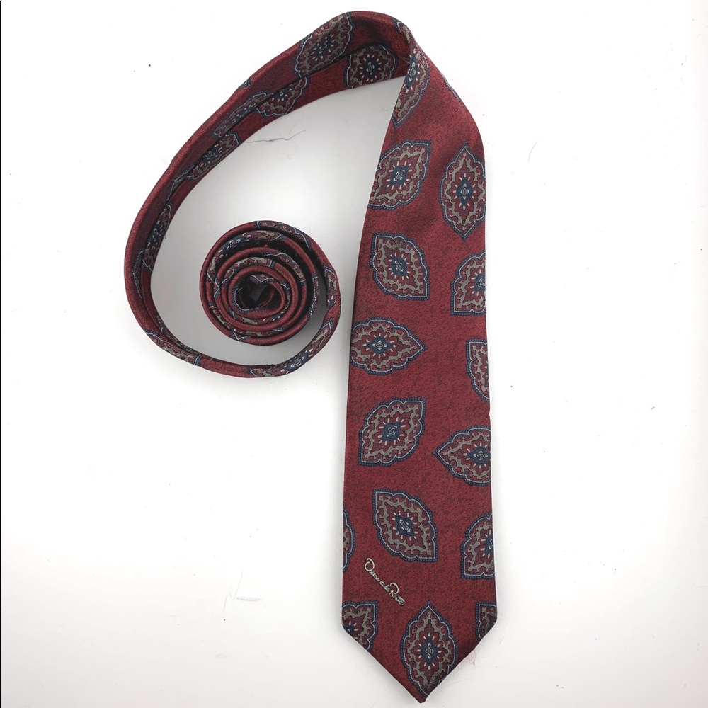 Oscar de la renta tie